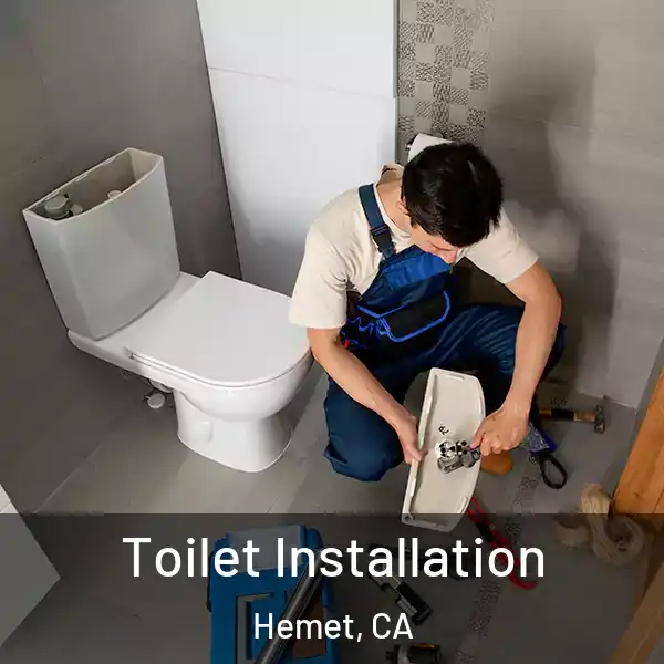  Toilet Installation Hemet, CA