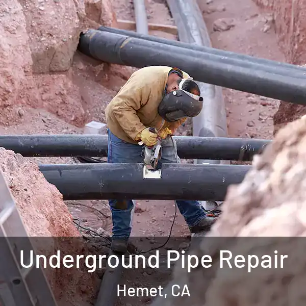  Underground Pipe Repair Hemet, CA
